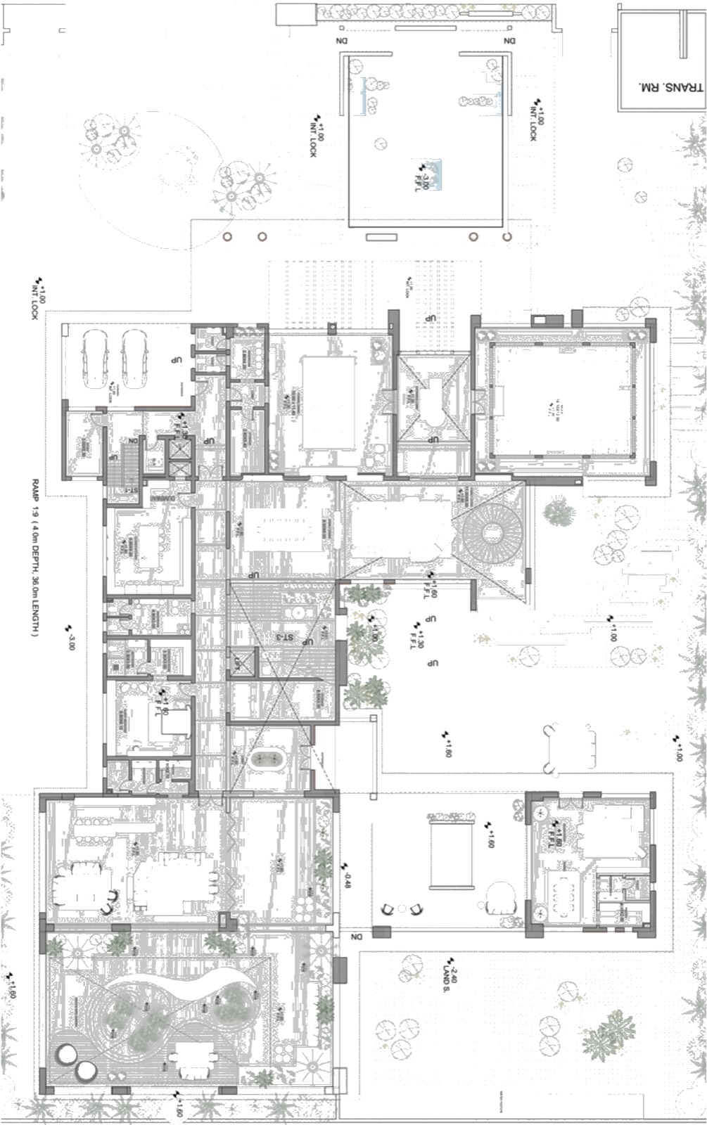AK Residence — Ground floor plan