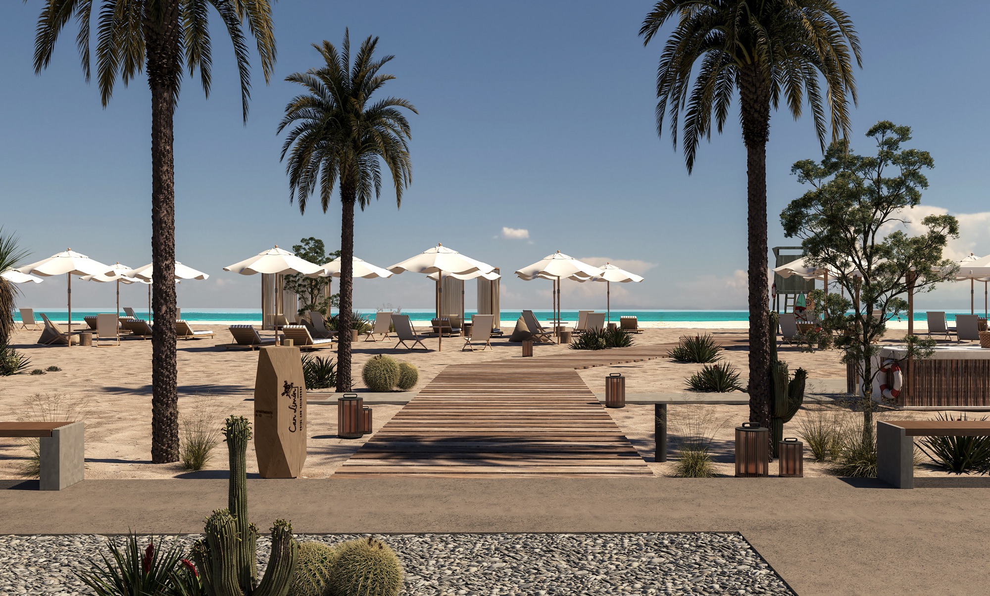 Can Limon, Kai Sokhna — Render — beach boardwalk