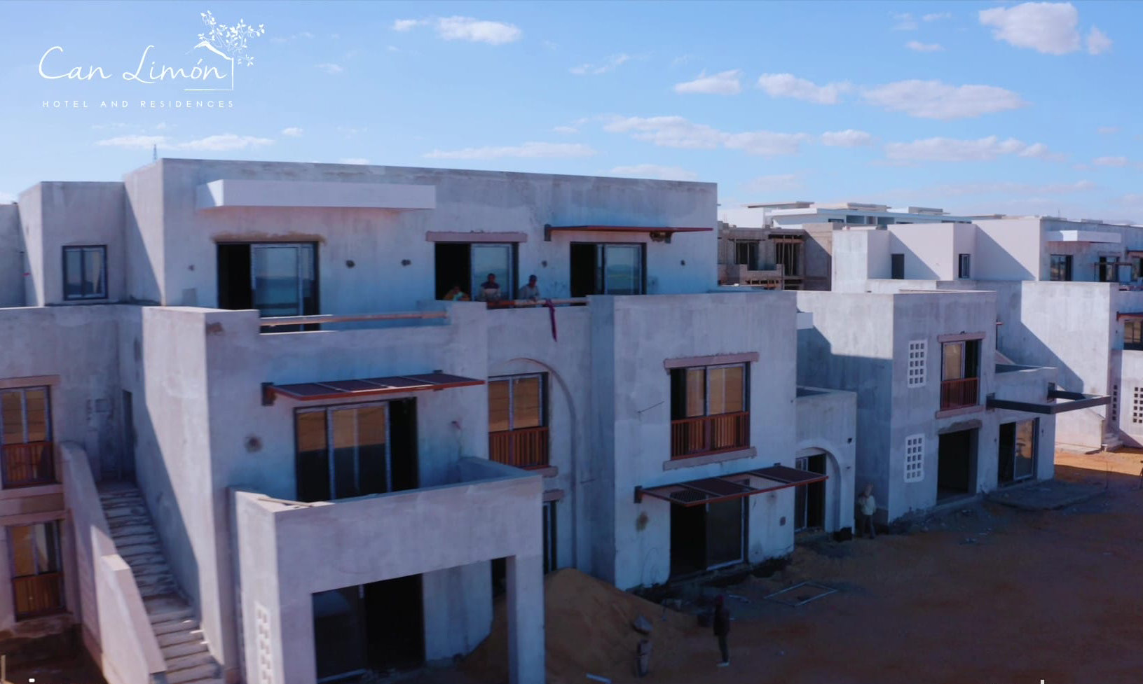 Can Limon, Kai Sokhna — Render — units under construction on site