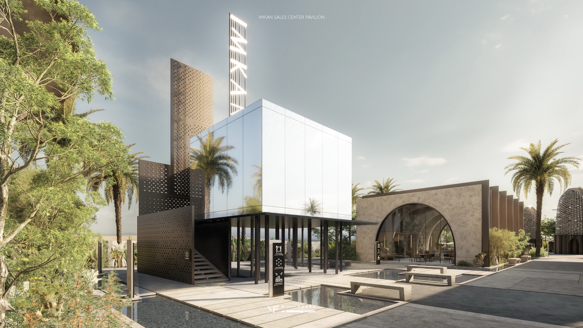 Imkan Sales Center — Render — view 2