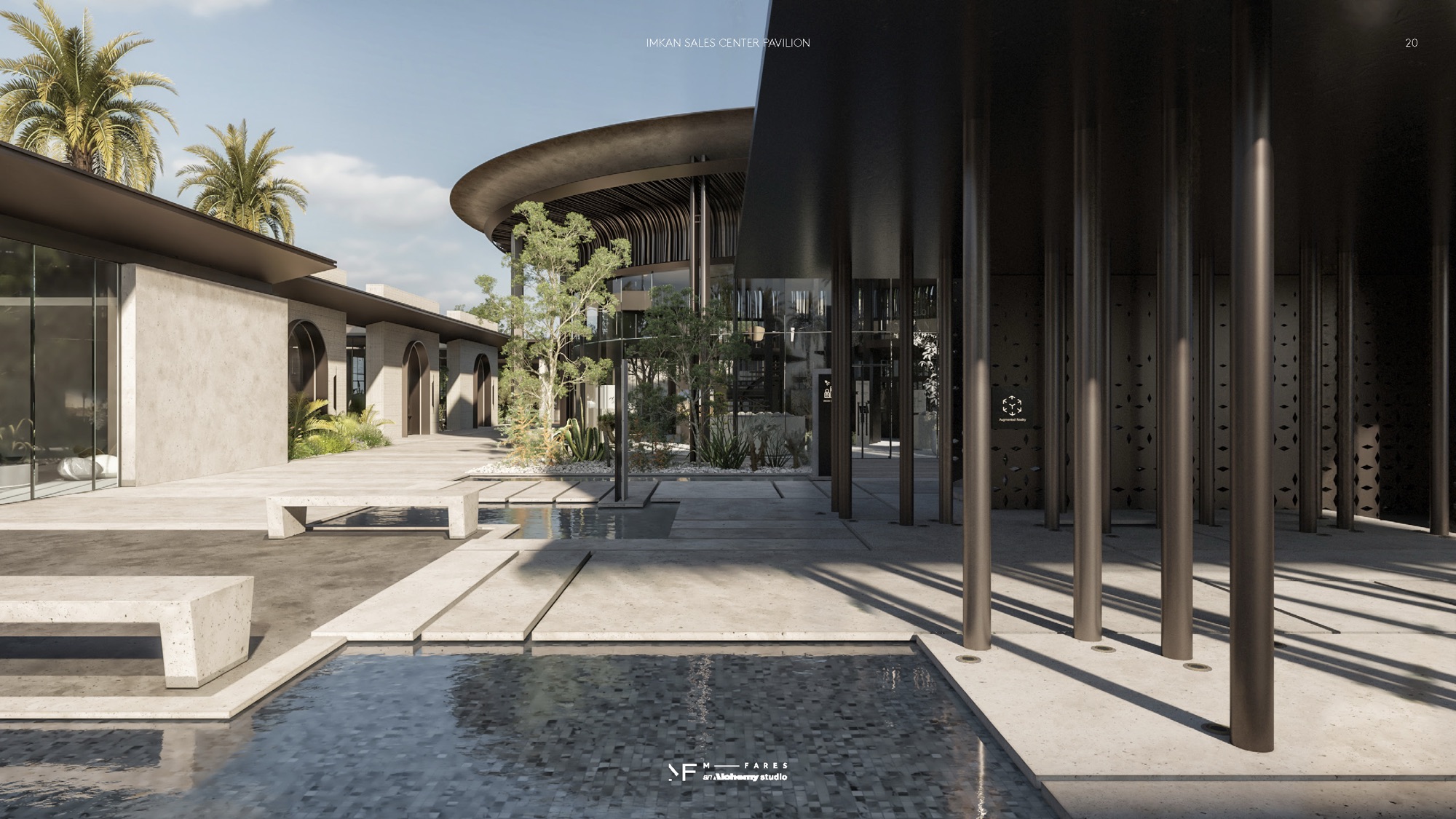 Imkan Sales Center — Render — view 3