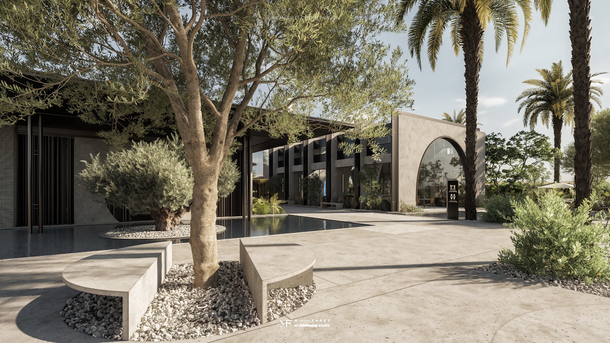 Imkan Sales Center — Render — view 7