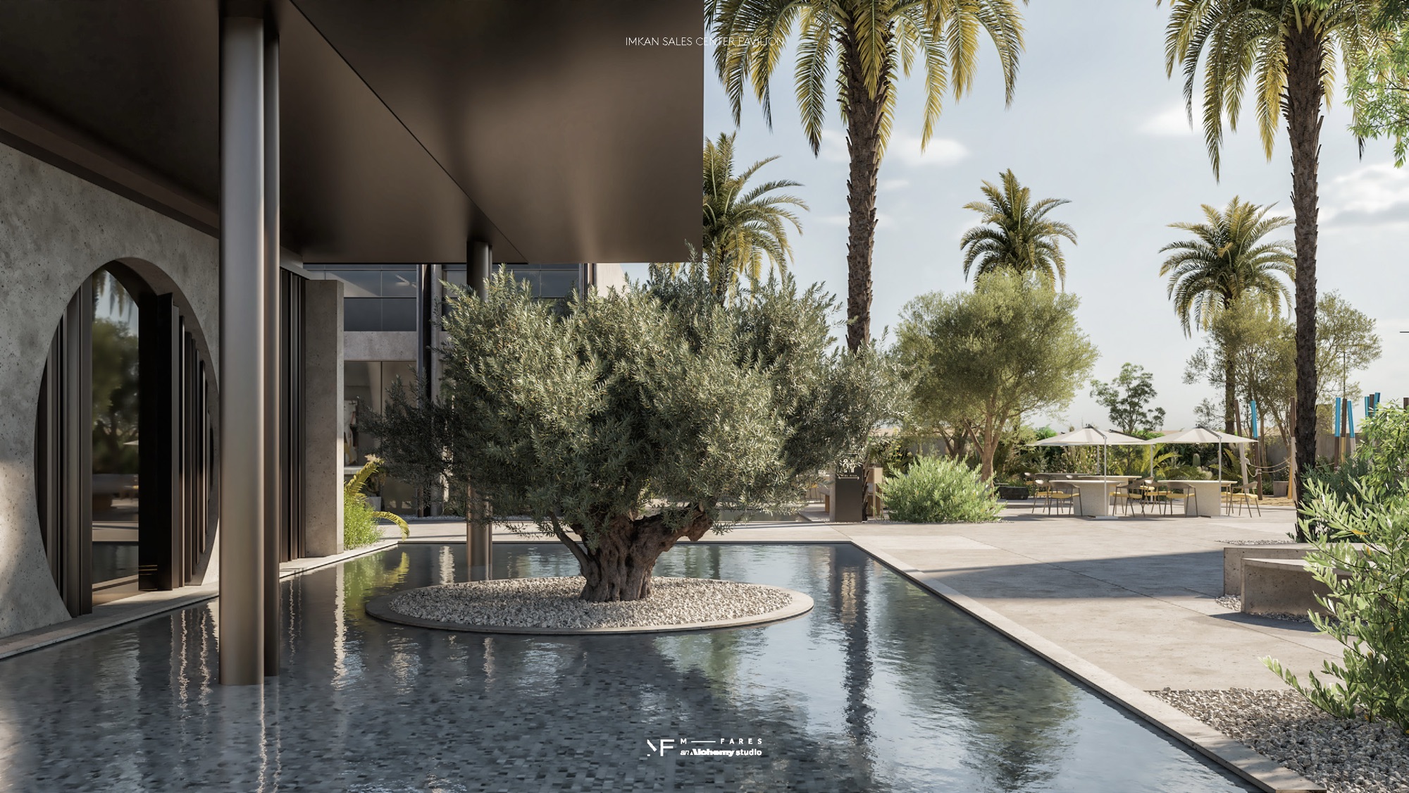 Imkan Sales Center — Render — view 8