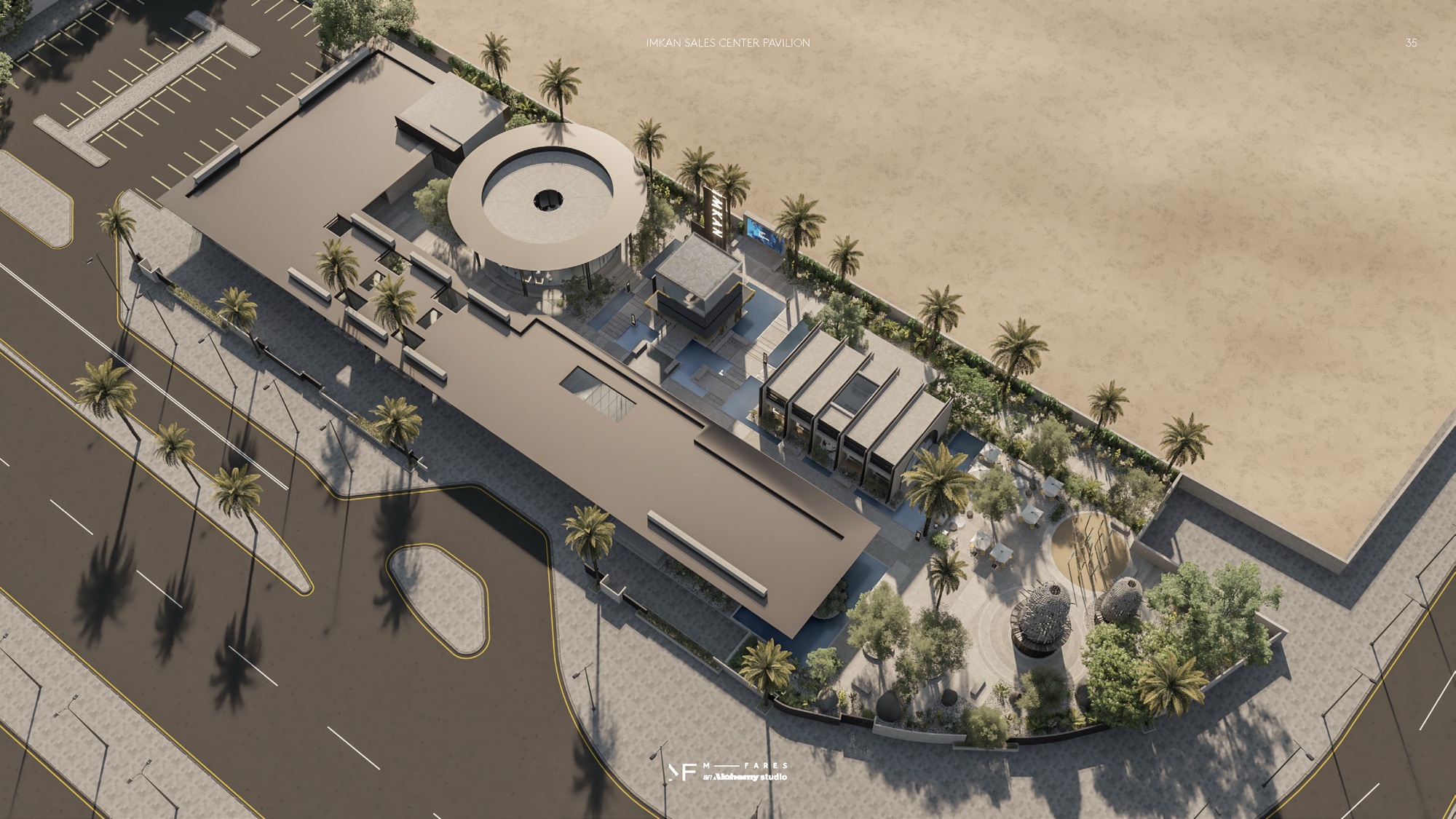 Imkan Sales Center — Render — view 10