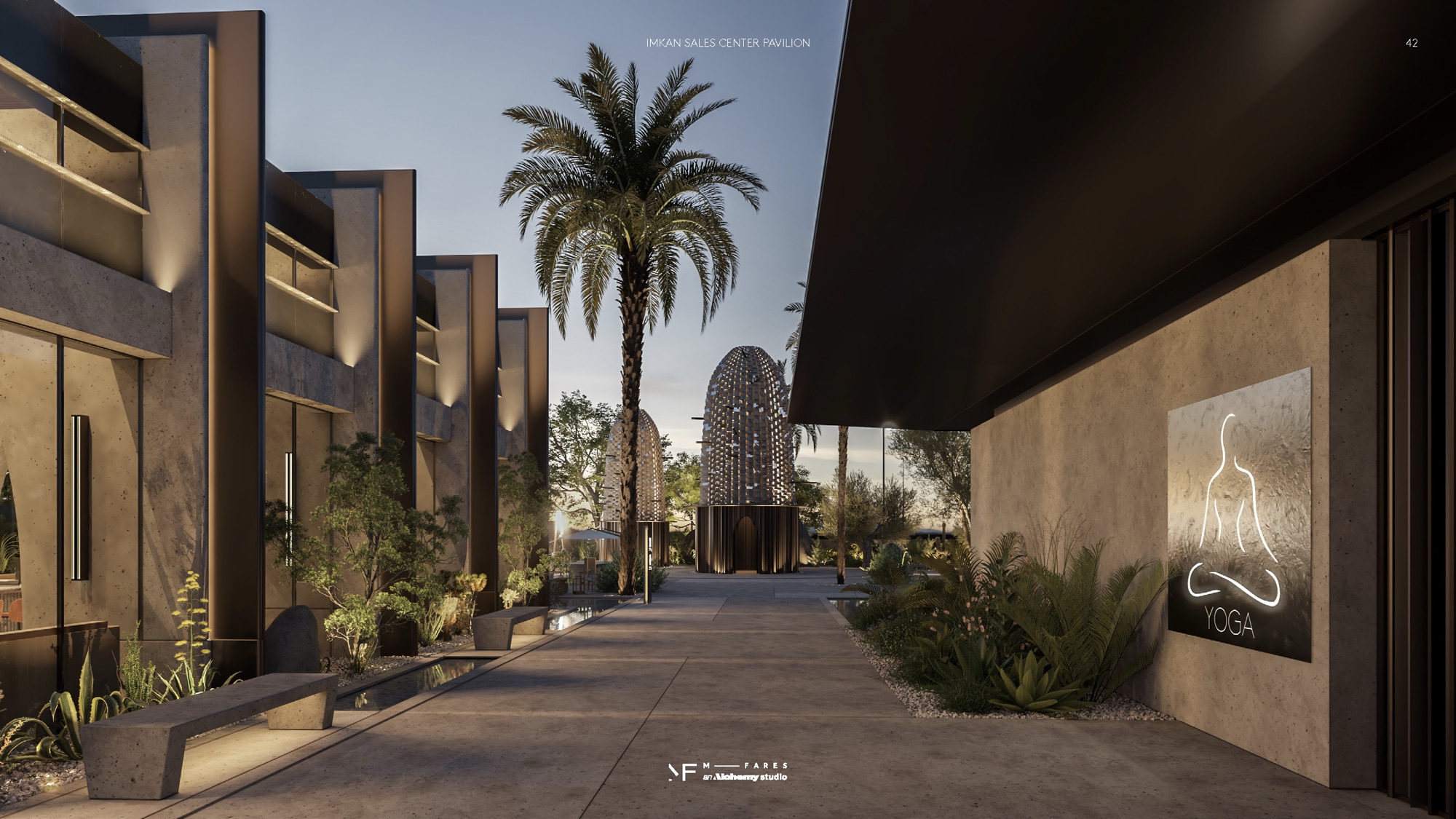 Imkan Sales Center — Render — view 11
