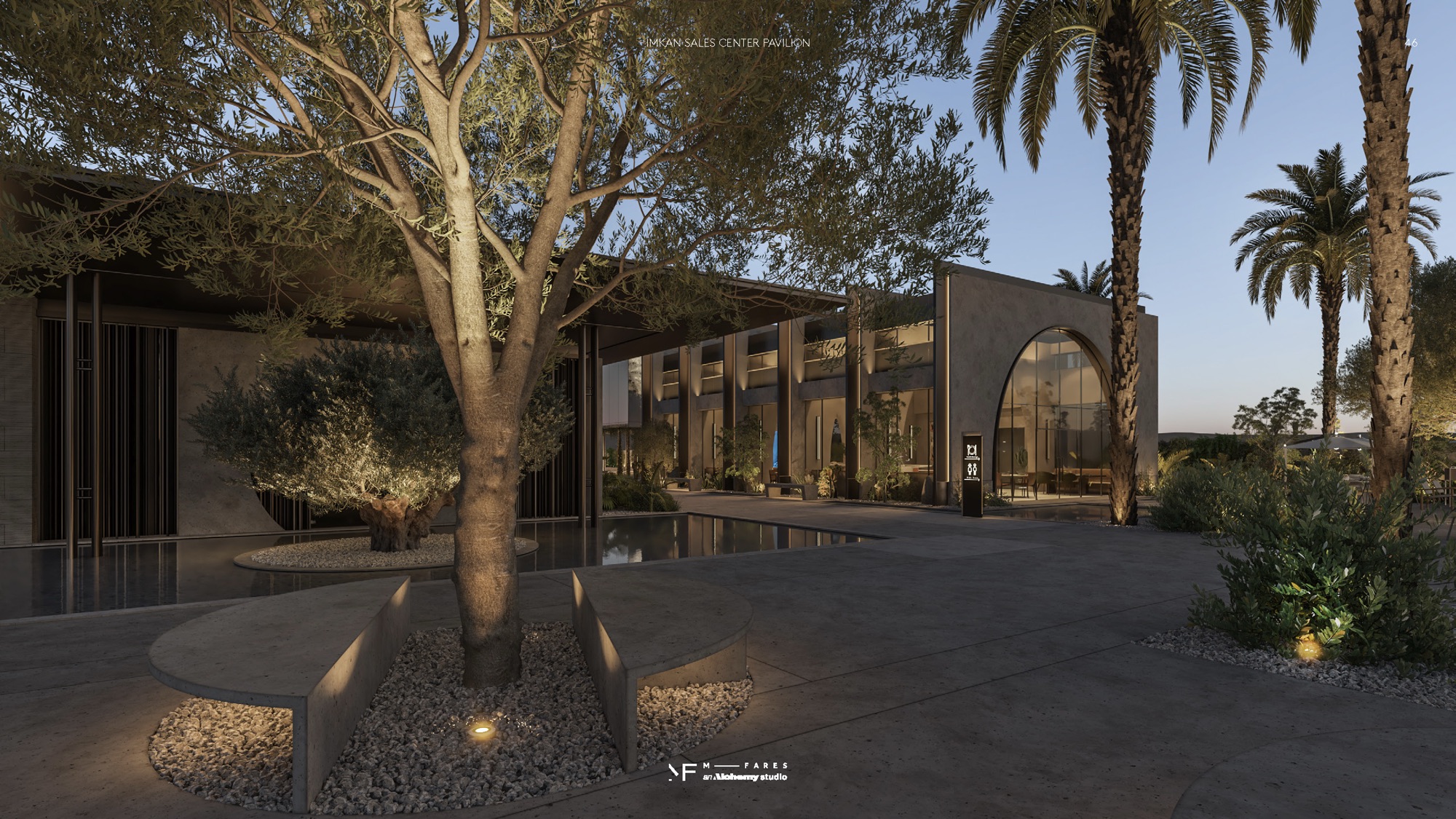 Imkan Sales Center — Render — view 12