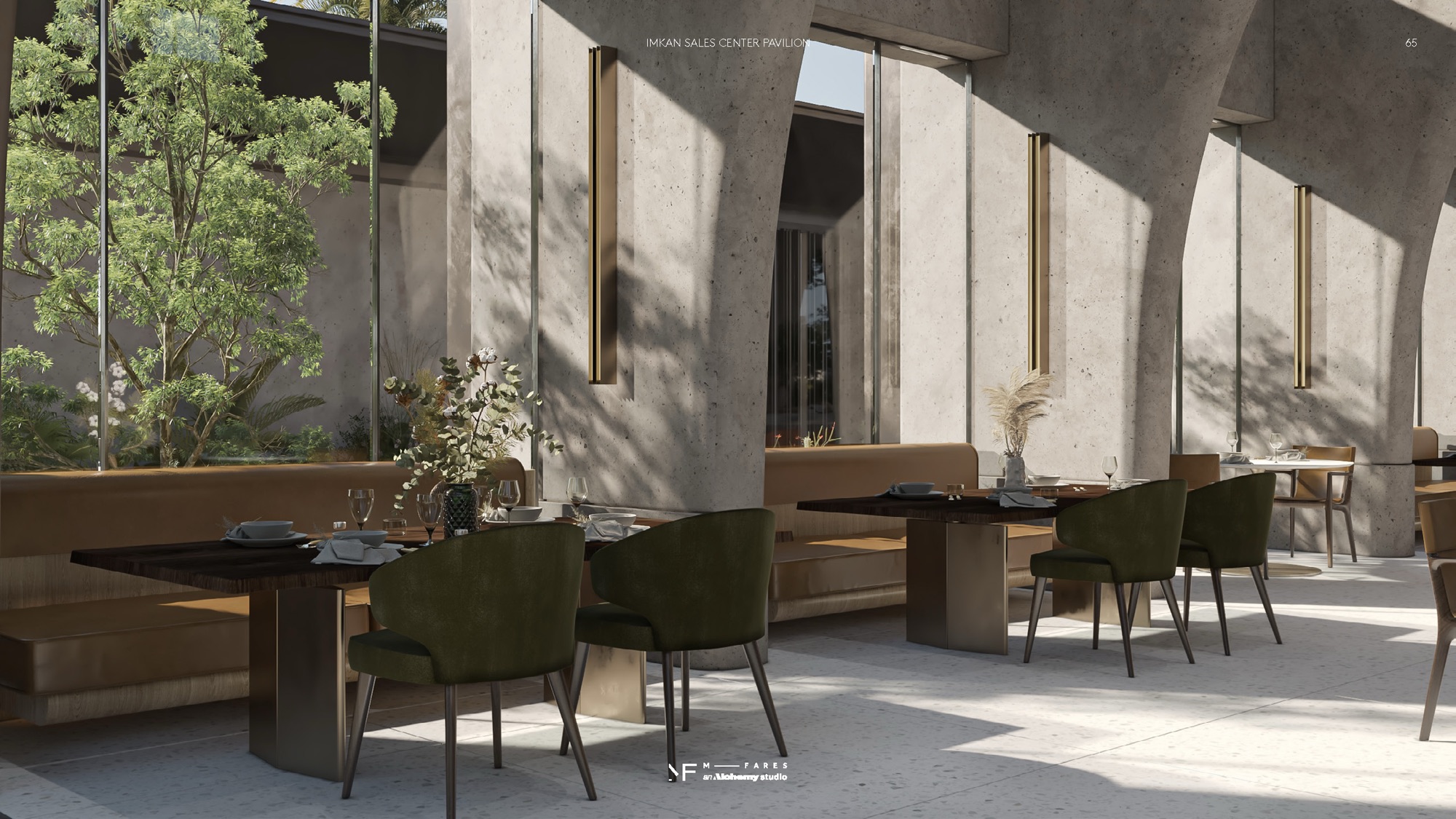 Imkan Sales Center — Render — view 14