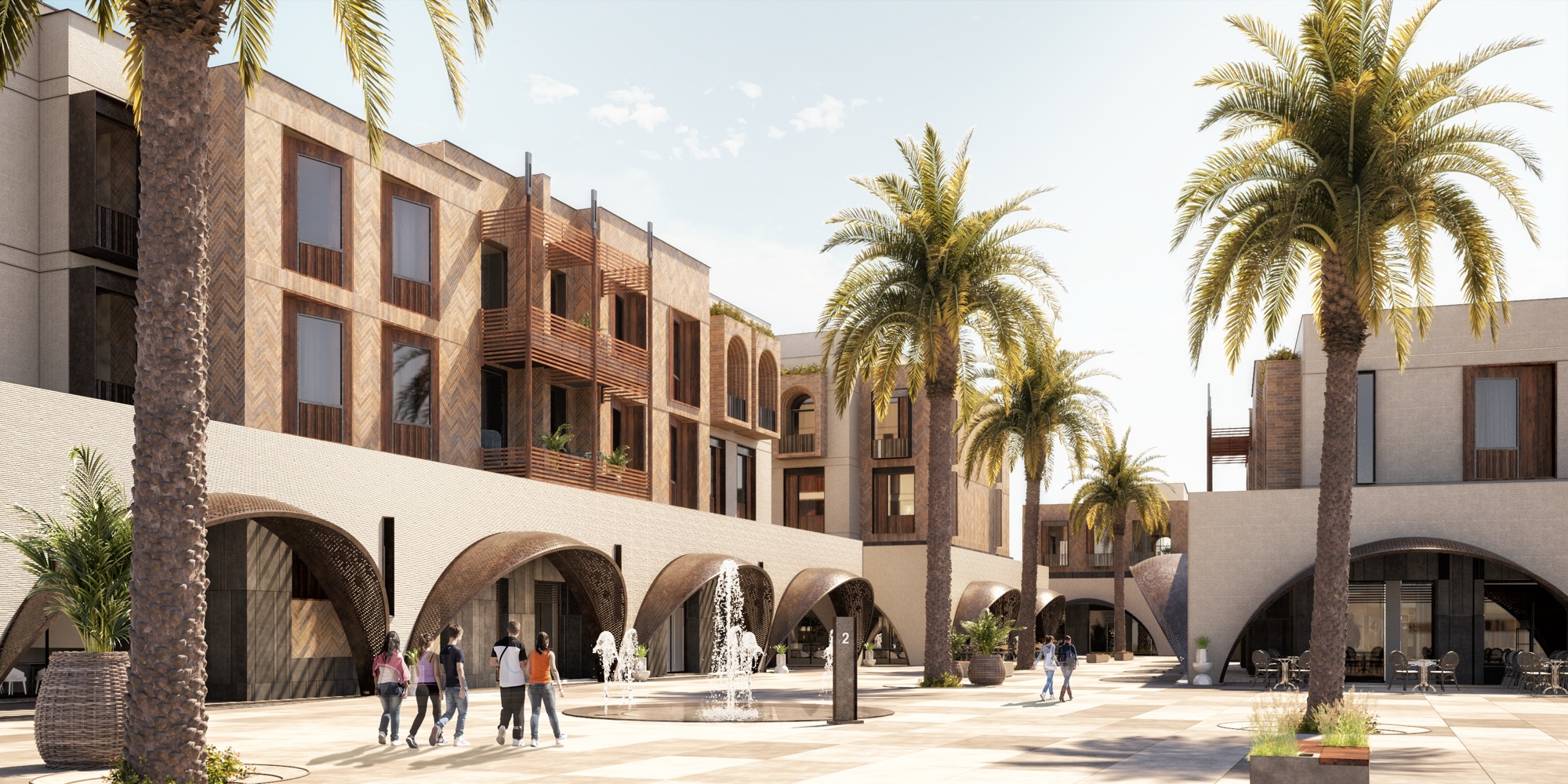Jiwar Al Qasr — Render — view 1