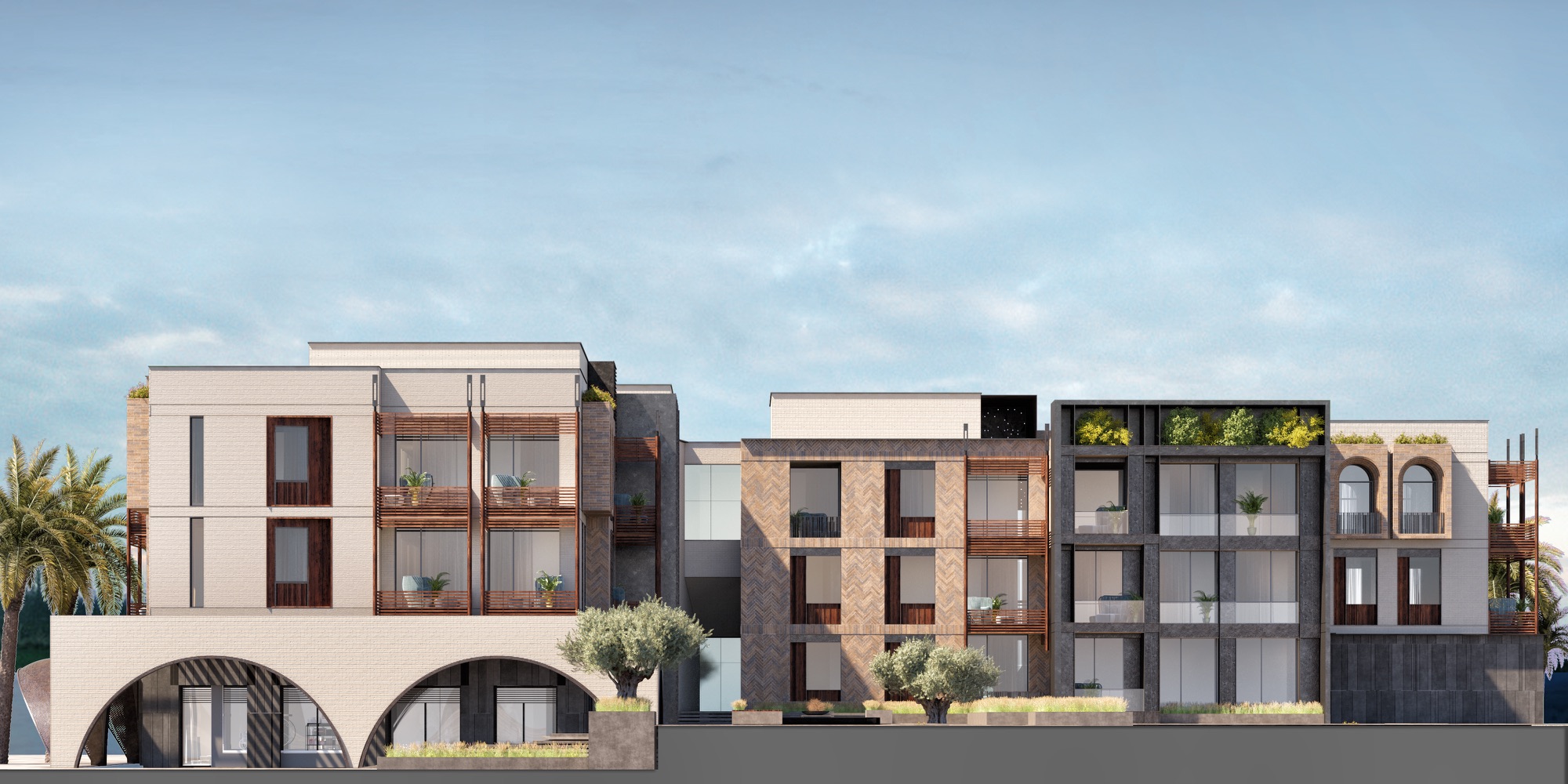 Jiwar Al Qasr — Render — view 2
