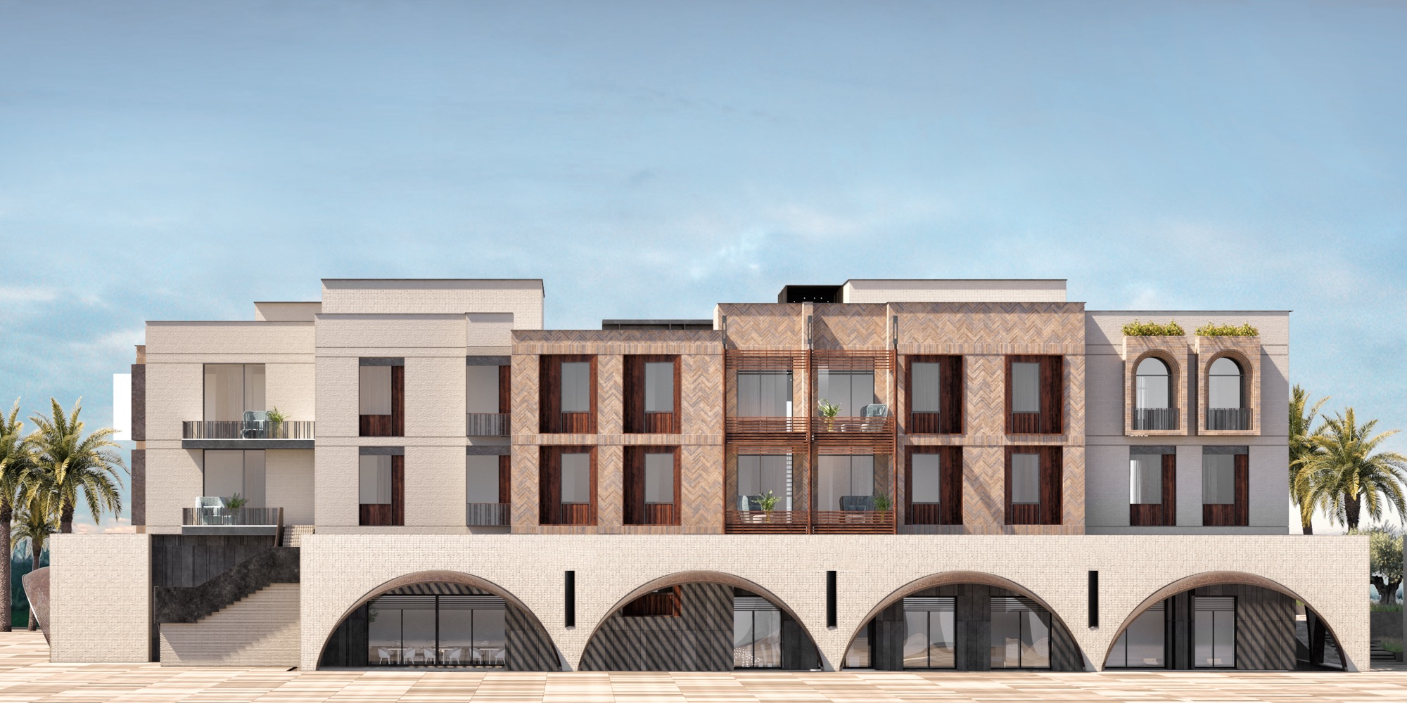Jiwar Al Qasr — Render — view 3