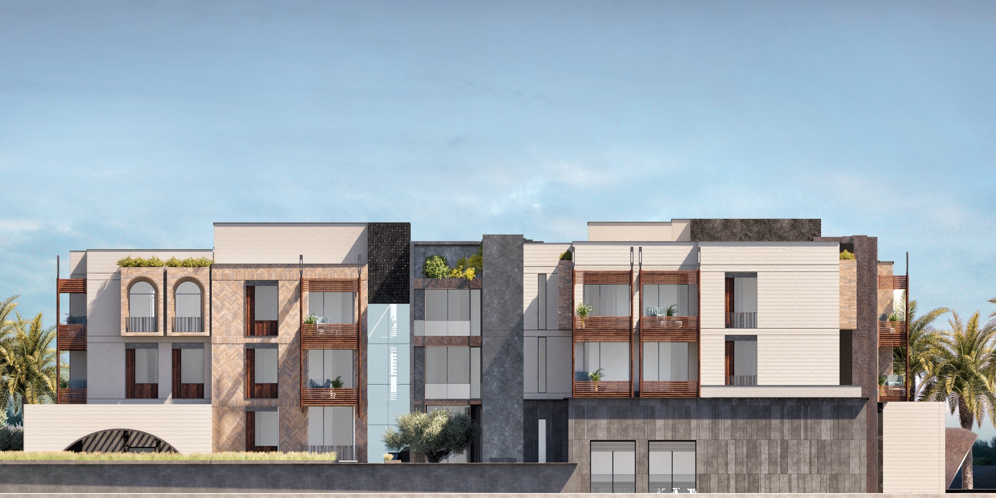 Jiwar Al Qasr — Render — view 4