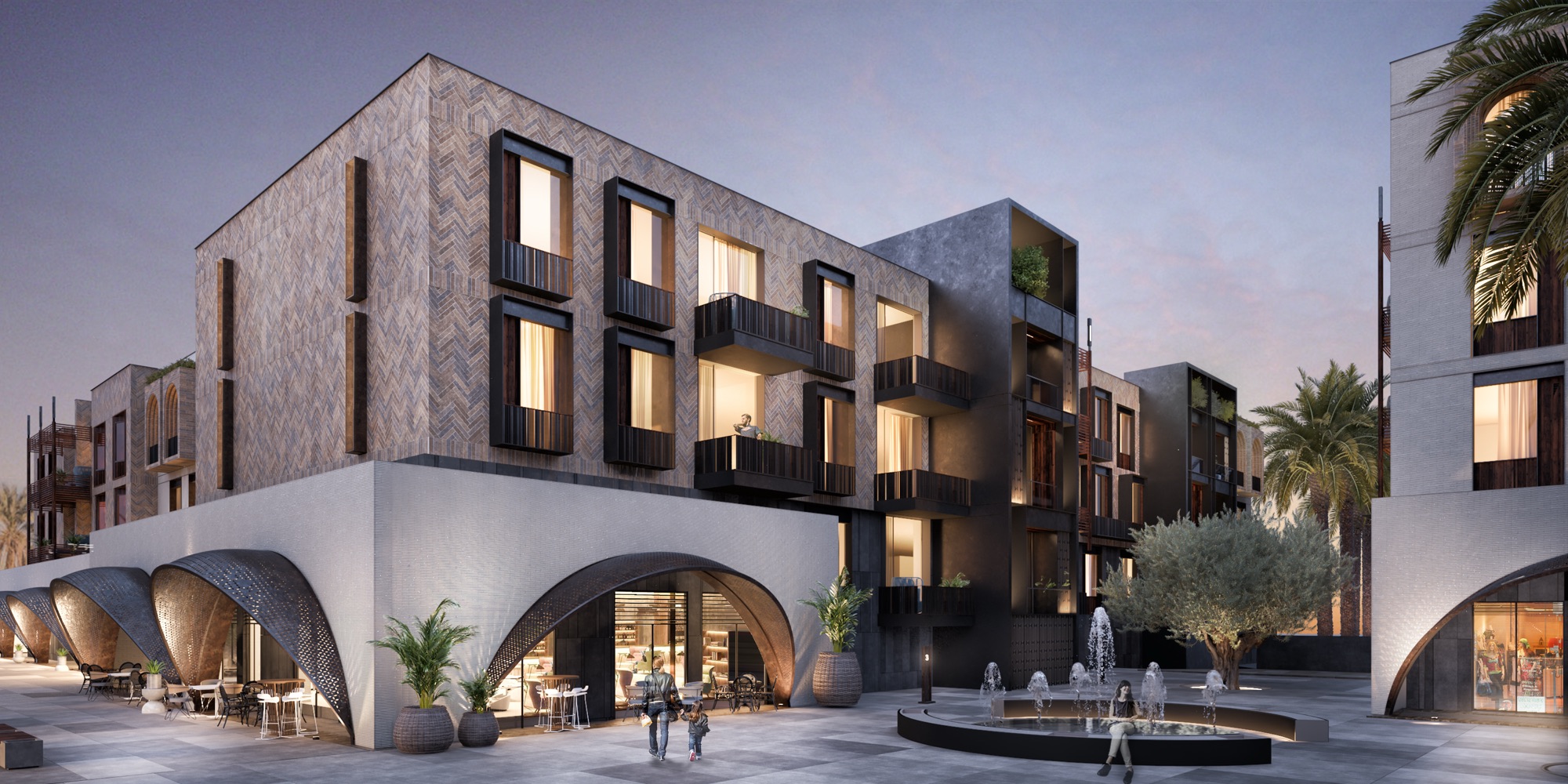 Jiwar Al Qasr — Render — view 6