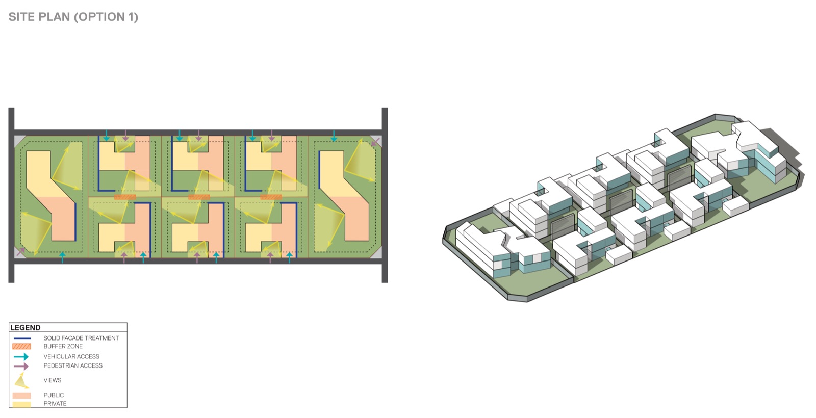 Mercedes-Maybach Villas — Site plan — option 1