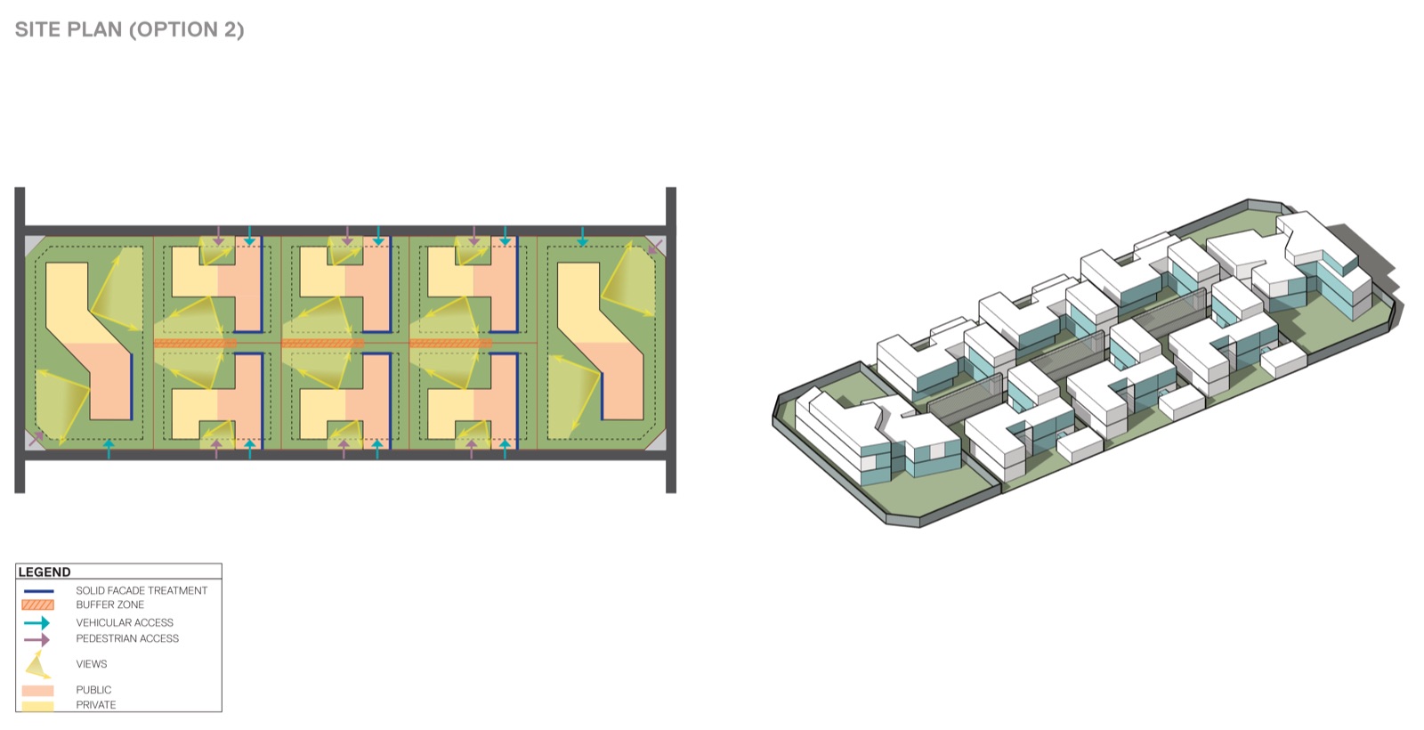 Mercedes-Maybach Villas — Site plan — option 2