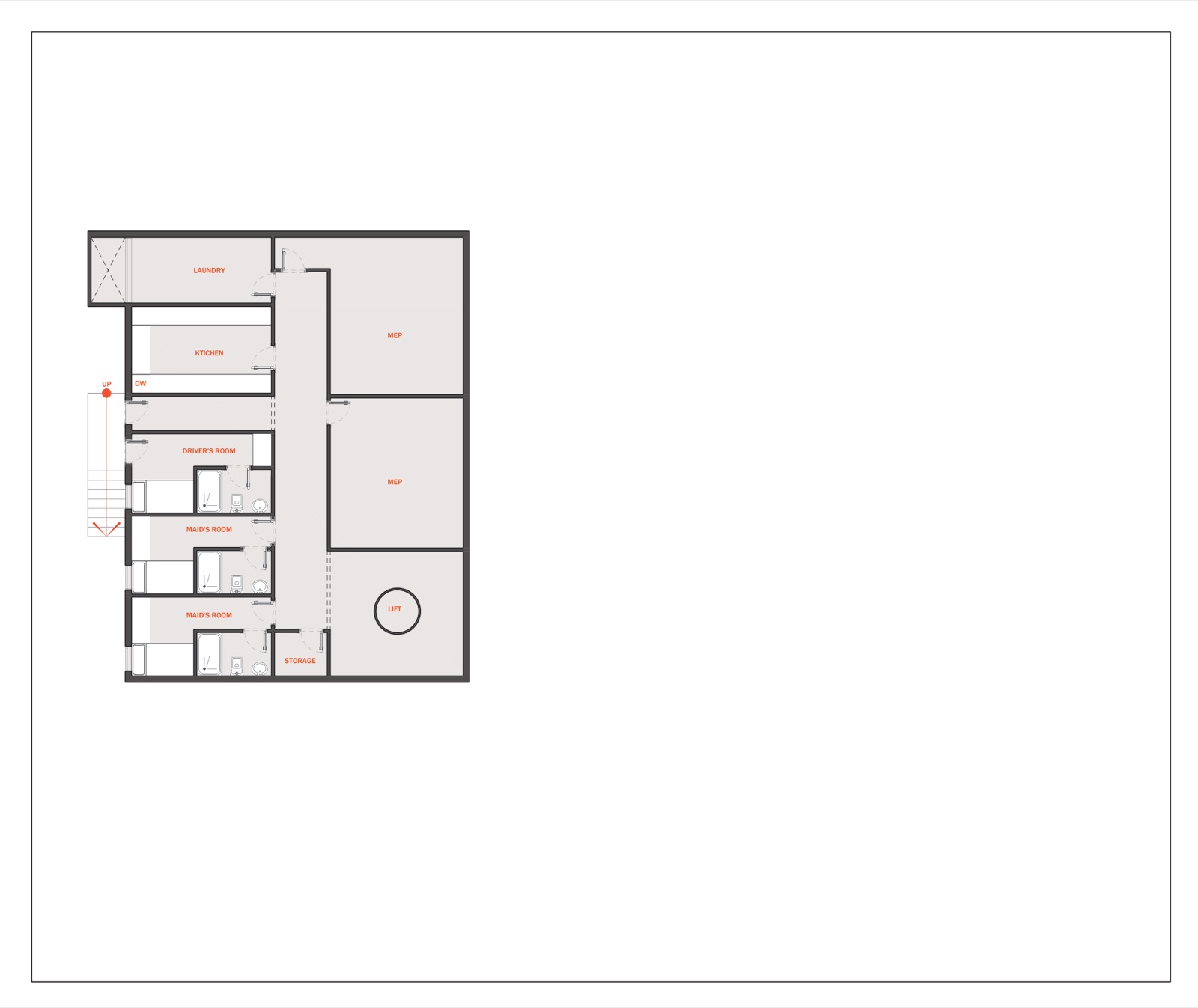 Mercedes-Maybach Villas — Basement plan