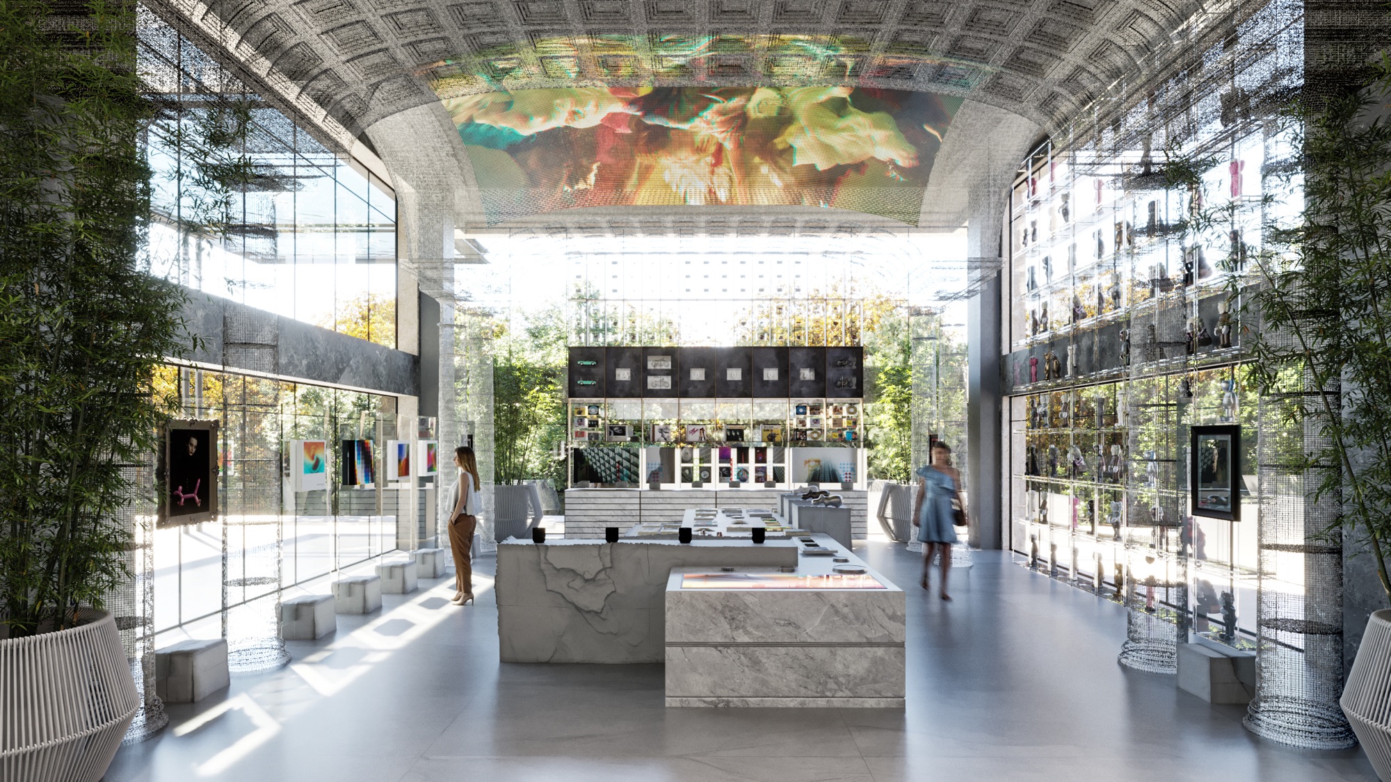 The MarQ Sales Center — Render — view 1