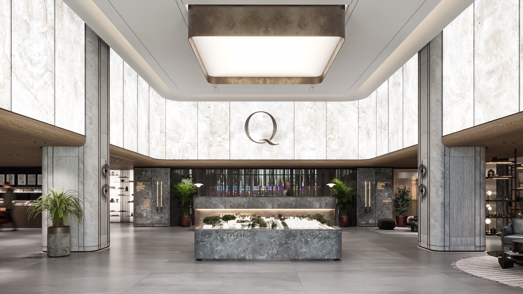 The MarQ Sales Center — Render — view 5