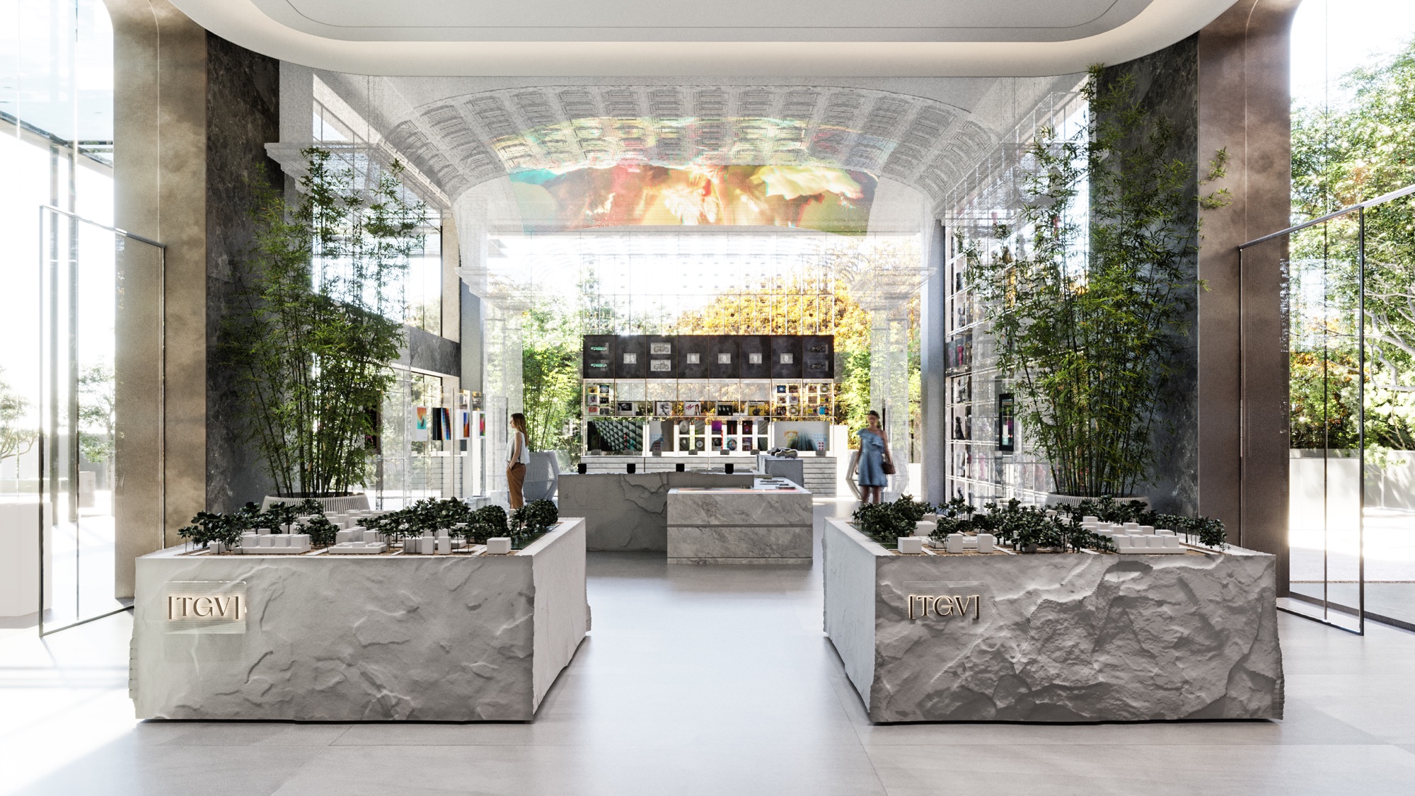 The MarQ Sales Center — Render — view 14