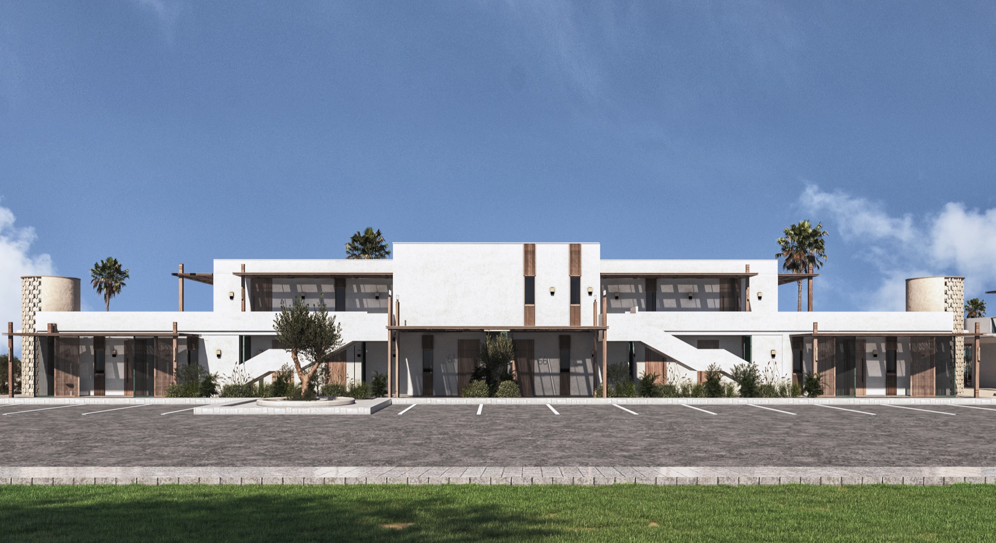 Zoya Ghazala Bay — Rituals Hotel — main building from the road