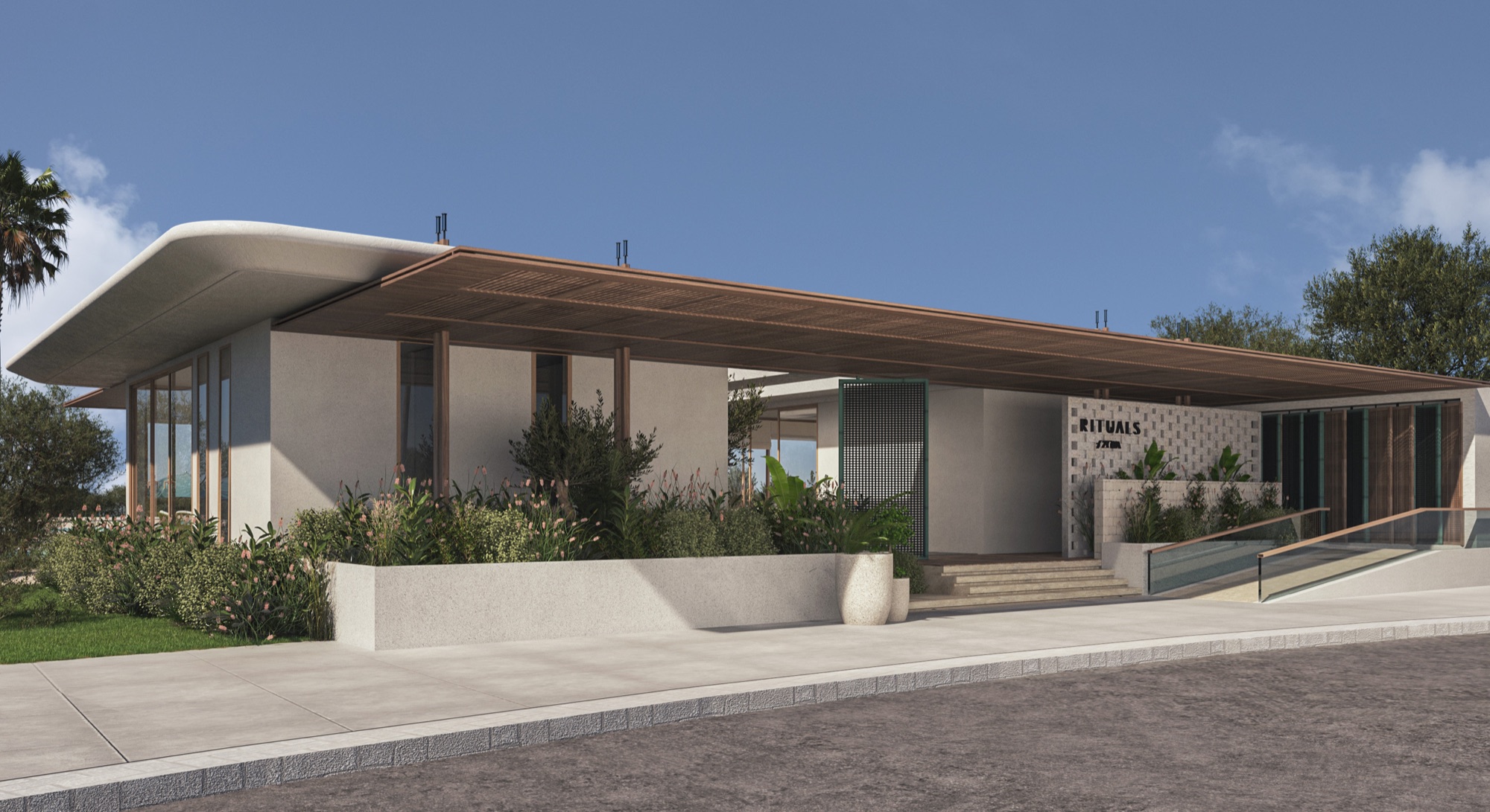 Zoya Ghazala Bay — Main building — elevation